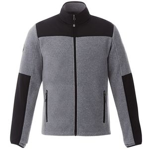 NWT Men's Roots Grey Microfleece Jacket